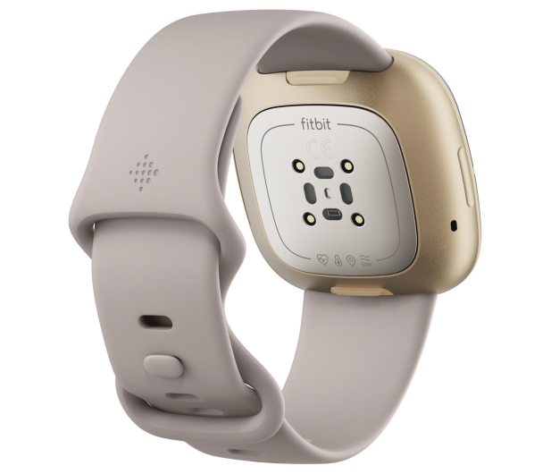 Google Fitbit Sense złoto beżowy + Fitbit Premium - 587726 - zdjęcie 4